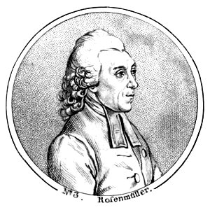 Rosenmueller, Johann Georg. Free illustration for personal and commercial use.