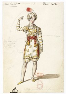 Rossini - Le siège de Corinthe - Hippolyte Lecomte - Paris 1826 - 11. Turc noble