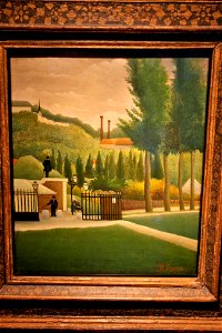 Rousseau, The Toll-Gate, Courtauld Gallery 1