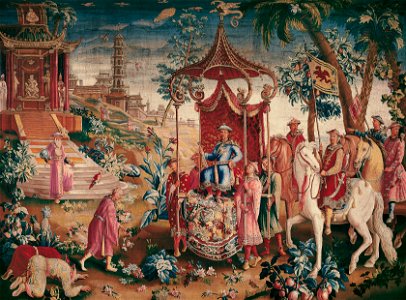 Royal Beauvais Manufactory - The Prince’s Journey - Google Art Project