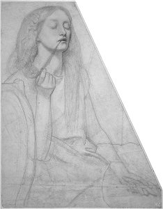 Rossetti, Siddal as Delia