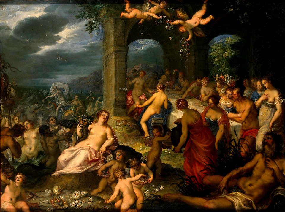 Rottenhammer Hochzeit von Neptun und Amphitrite