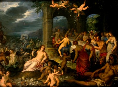 Rottenhammer Hochzeit von Neptun und Amphitrite