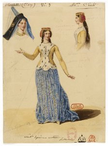 Rossini - Le comte Ory - Hippolyte Lecomte - Paris 1828 - 3. La comtesse. Mlle Cinti