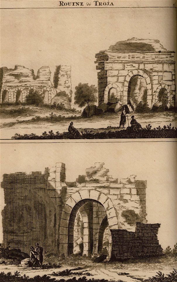 Rouine di Troja - Bruyn Cornelis De - 1714
