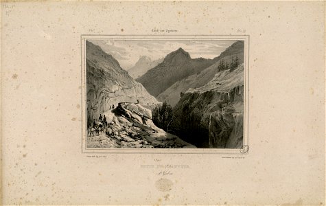 Route de St. Sauveur - A Gèdres - Fonds Ancely - B315556101 A MONTHELIER 1 2 014