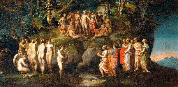 Rosso Fiorentino - The Contest of the Pierides - WGA20139