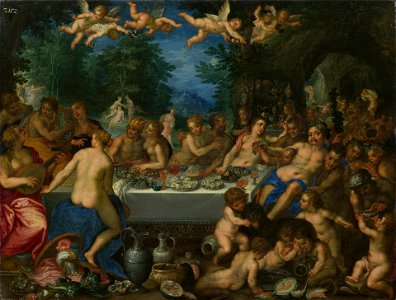 Hans Rottenhammer - Götterfest (Ermitage)
