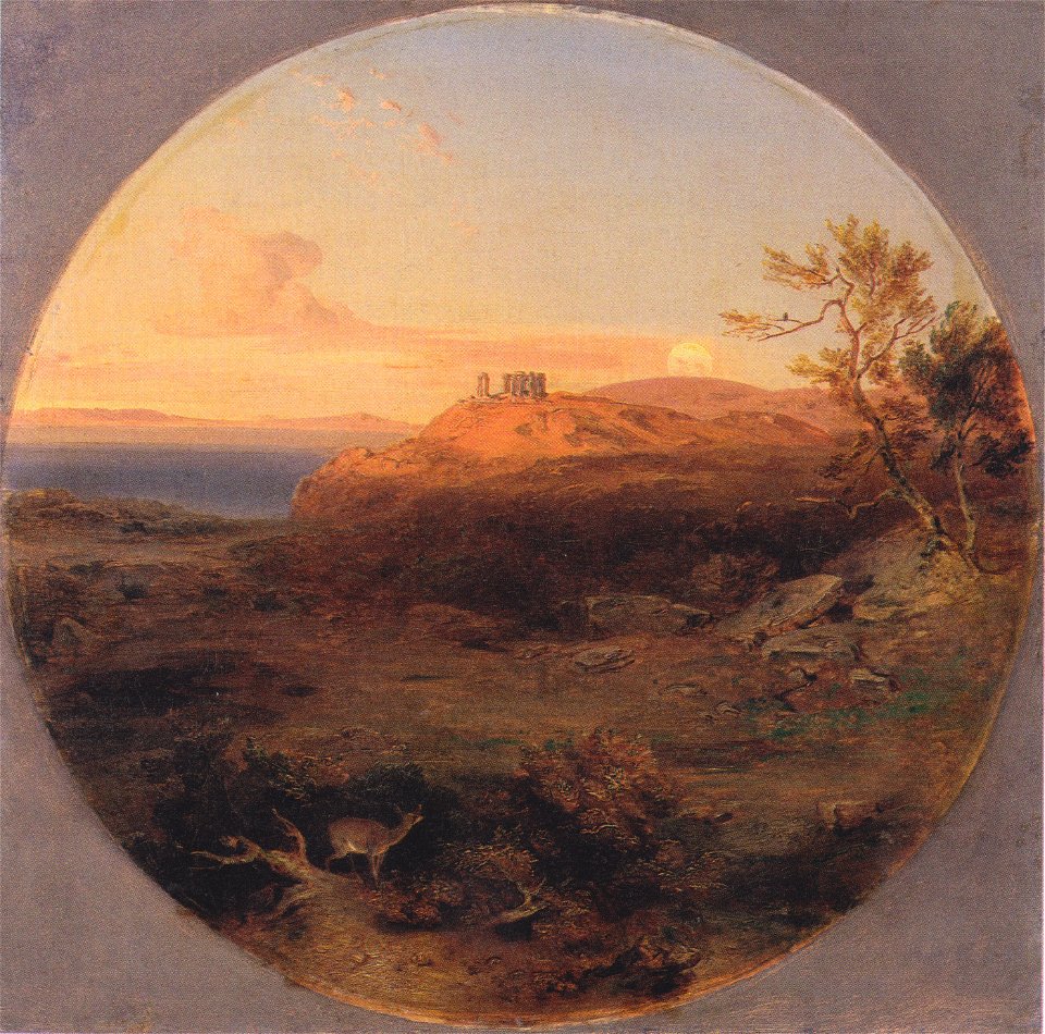 Rottmann - Landschaft auf der Insel Aegina - 1845