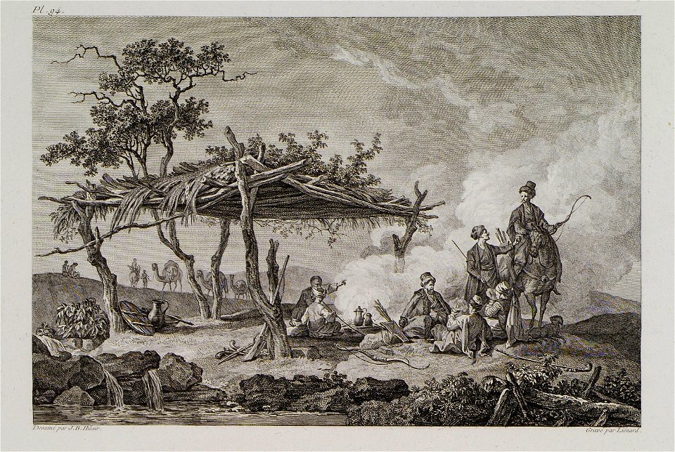 Route de Melasso à Bodroum - Choiseul-gouffier Gabriel Florent Auguste De - 1782