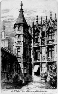 Rouen n° 11 Hôtel de Bourgtheroulde