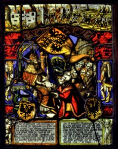 Rottweiler Hofgerichtsscheibe 1573