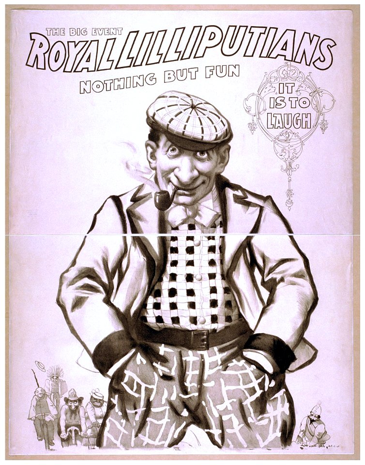 Royal Lilliputians the big event - nothing but fun - it is to laugh. LCCN2014637333
