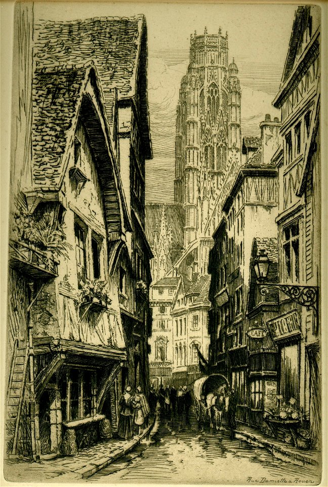 Rouen - rue Damiette
