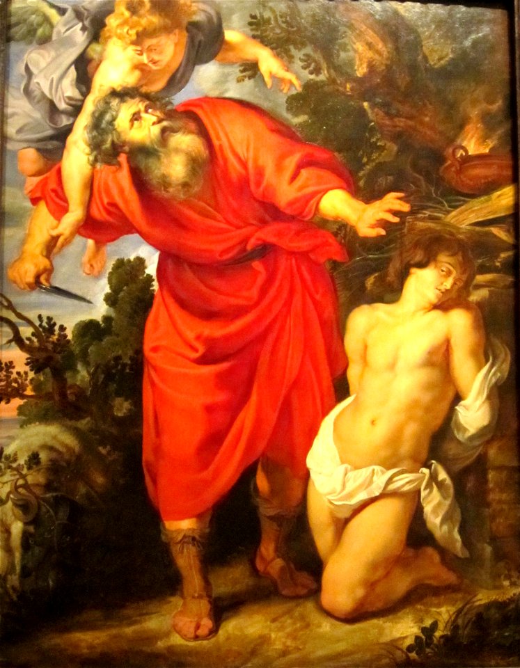 Rubens - Abraham sacrifice of Isaac stopped by Angel