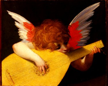 Rosso Fiorentino - Madonna dello Spedalingo - Google Art Project. Free illustration for personal and commercial use.