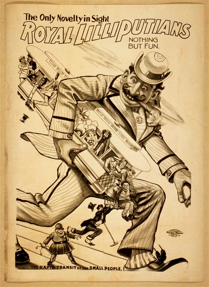 Royal Lilliputians, the only novelty in sight nothing but fun. LCCN2014635921