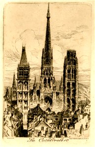 Rouen n° 1 La Cathédrale