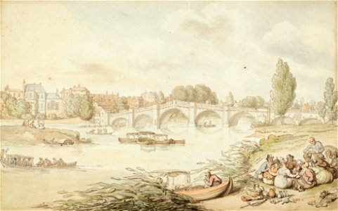 Rowlandson Richmond Bridge