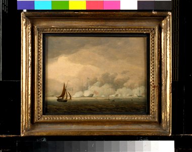 Royal Visit to the Fleet at Spithead, 26 June 1794 RMG BHC0475