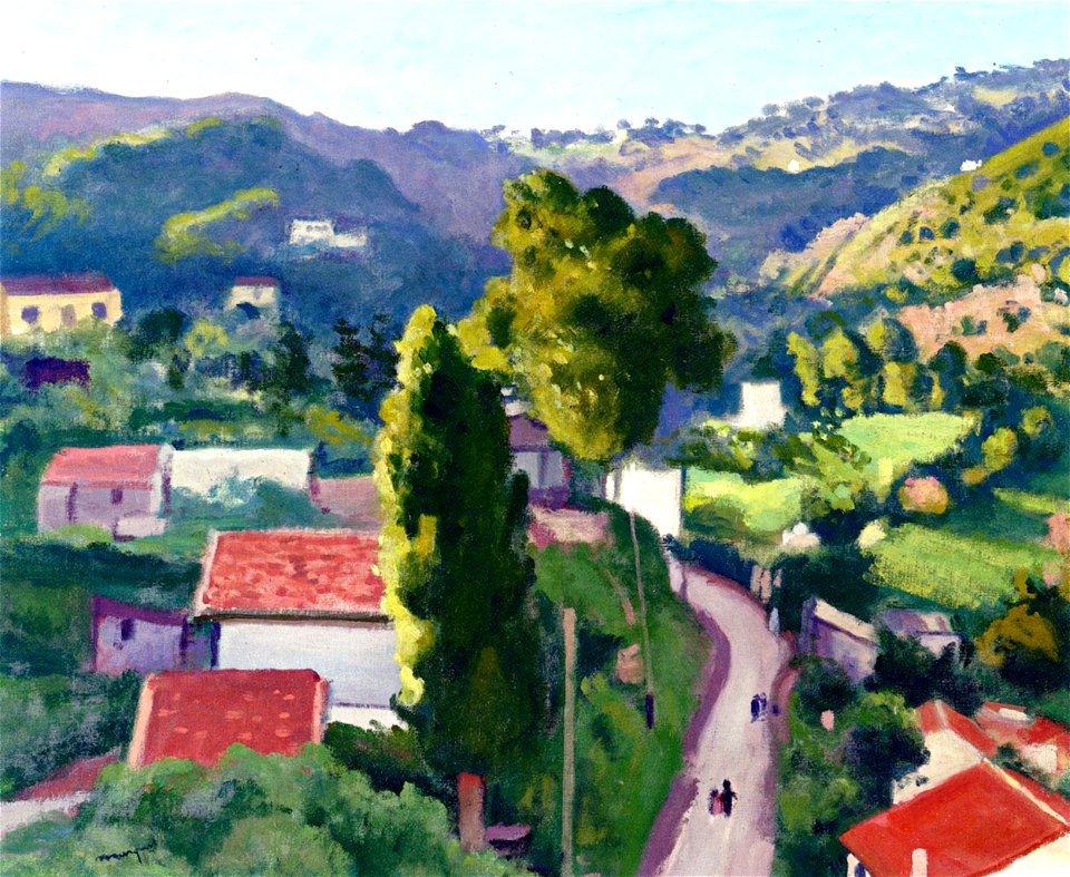 Route de Beau Fraisier in Montplaisant Albert Marquet