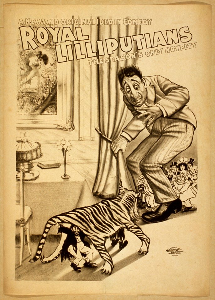 Royal Lilliputians a new and original idea in comedy - the season's only novelty. LCCN2014635927