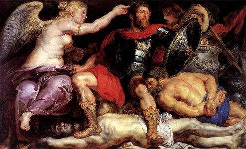 Peter Paul Rubens - The Triumph of Victory - WGA20328. Free illustration for personal and commercial use.