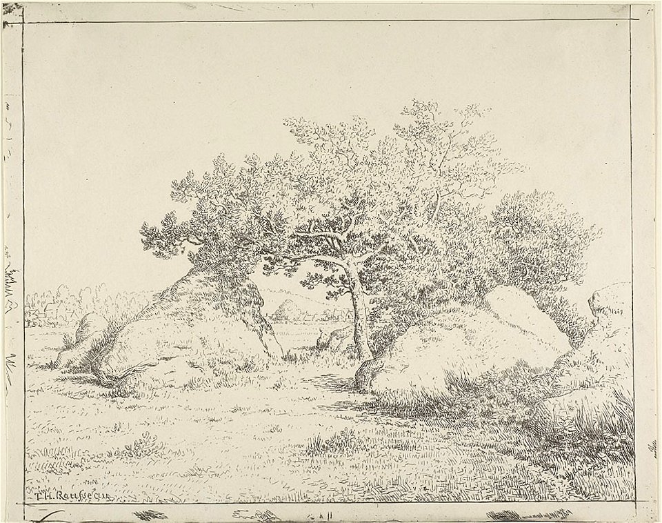 Rousseau - Cherry Tree at Plante à Biau, 1926.2236