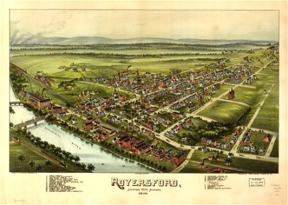 Royersford, Montgomery County, Pennsylvania 18(9)3. LOC 74693152