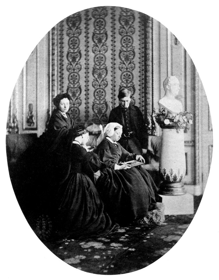 Royal mourning group, 1862 by William Bambridge