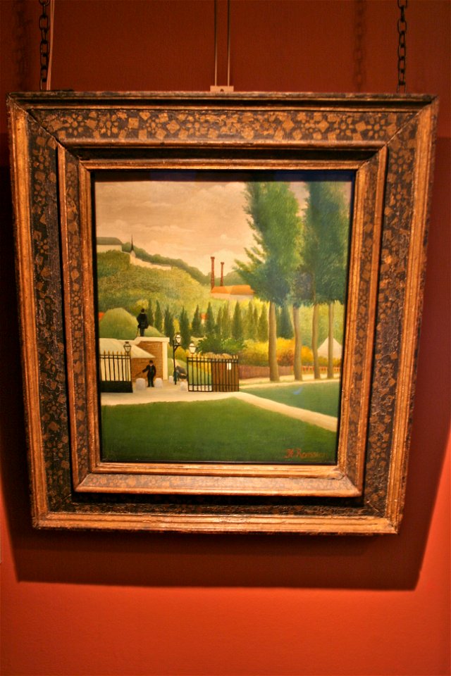 Rousseau, The Toll-Gate, Courtauld Gallery