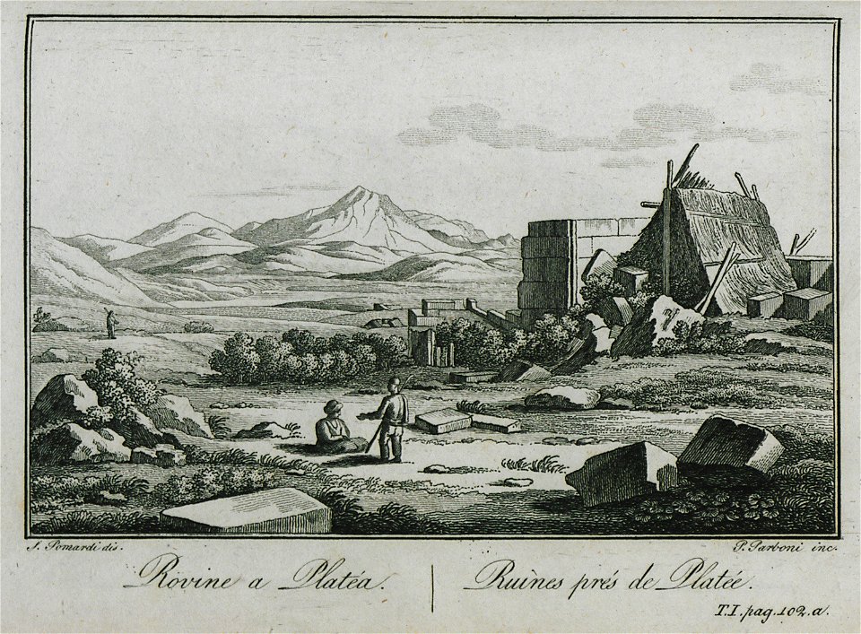 Rovine a Platea - Pomardi Simone - 1820