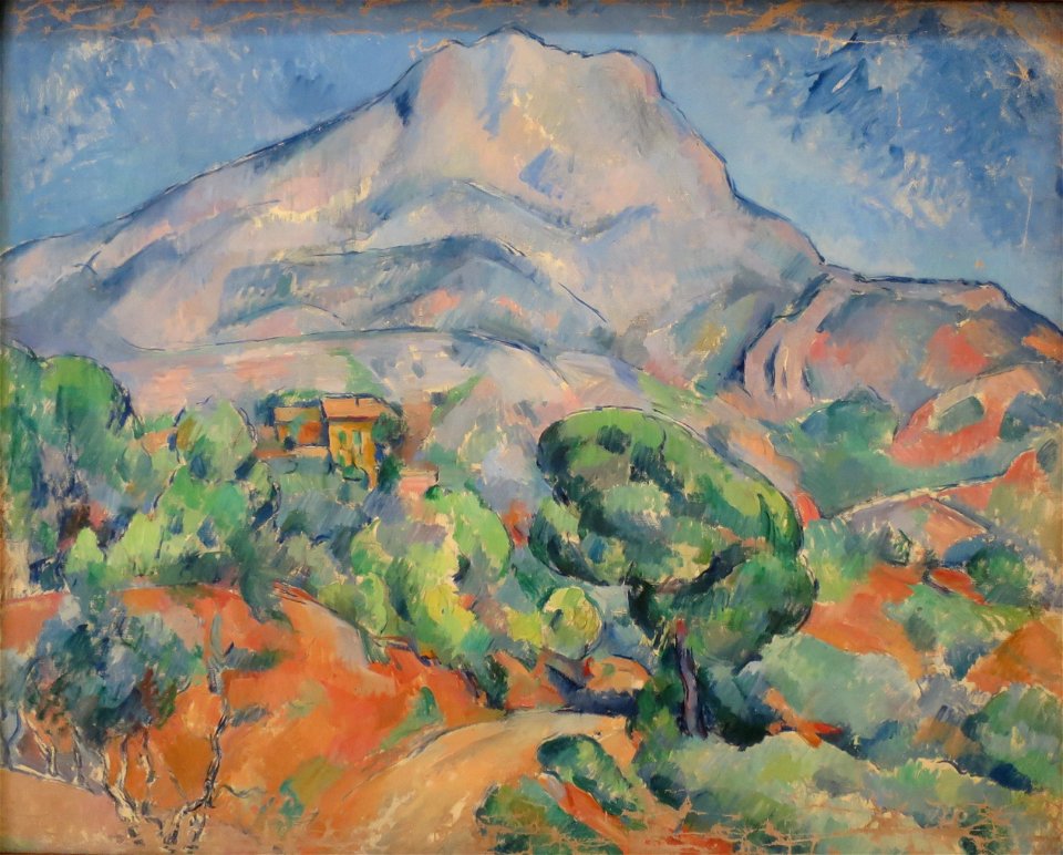 Route de la Montagne Sainte-Victoire, par Paul Cézanne 210