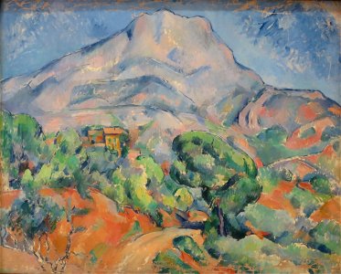 Route de la Montagne Sainte-Victoire, par Paul Cézanne 210