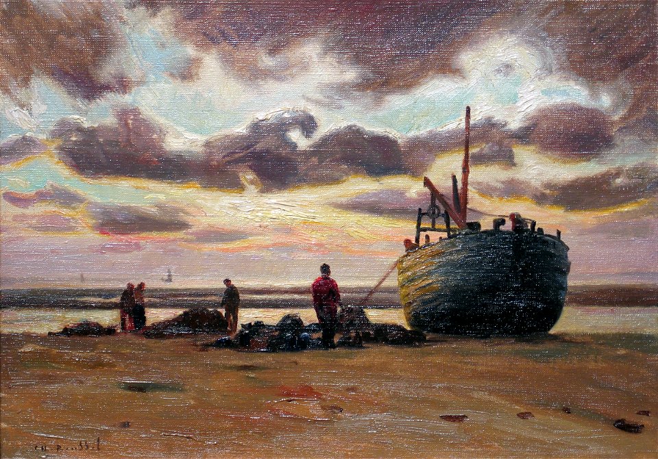 'Sunset' by Charles Roussel