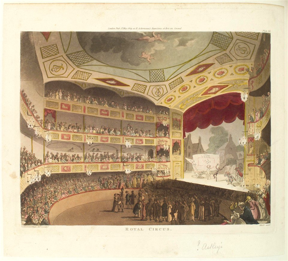 Royal Circus by Rudolph Ackermann