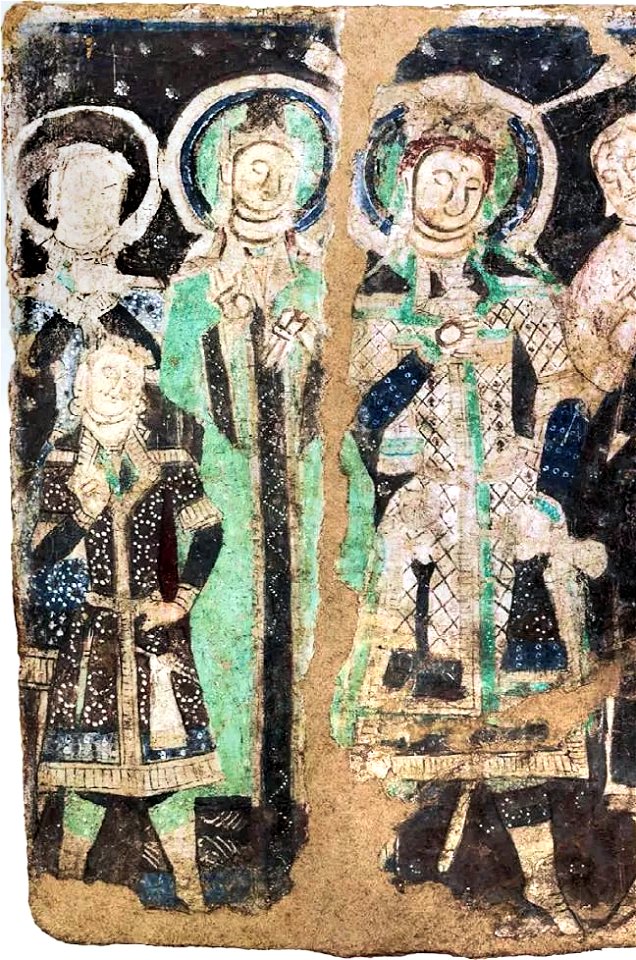 Royal family, Cave 17, Kizil (family detail)