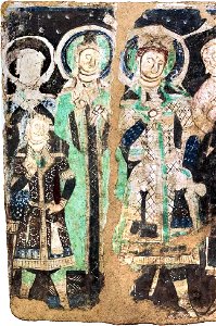 Royal family, Cave 17, Kizil (family detail)