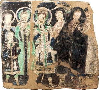 Royal family, Cave 17, Kizil