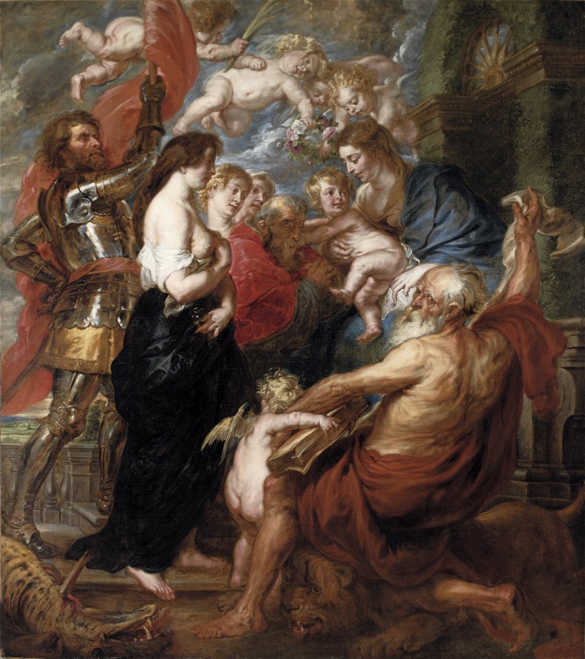 Rubens - Madonna and Child among Saints 2009 CKS 07744 0169