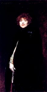Roybet Ferdinand Victor Leo - Portrait Of Juana Romani