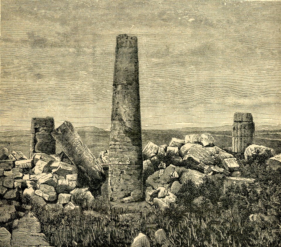 Rovine di Selinunte il fuso della Vecchia