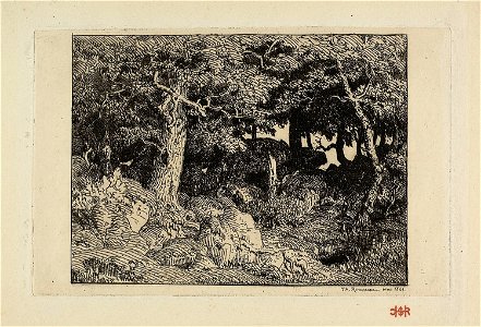 Rousseau - Rock Oaks, 1930.138