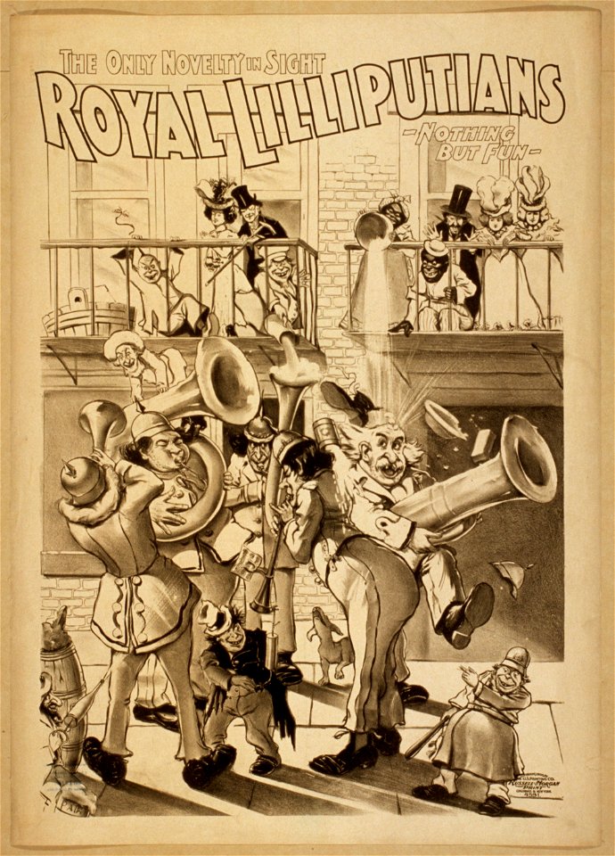 Royal Lilliputians, the only novelty in sight nothing but fun. LCCN2014635922