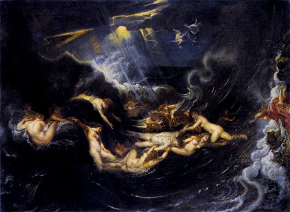 Peter Paul Rubens - Hero and Leander - WGA20276. Free illustration for personal and commercial use.
