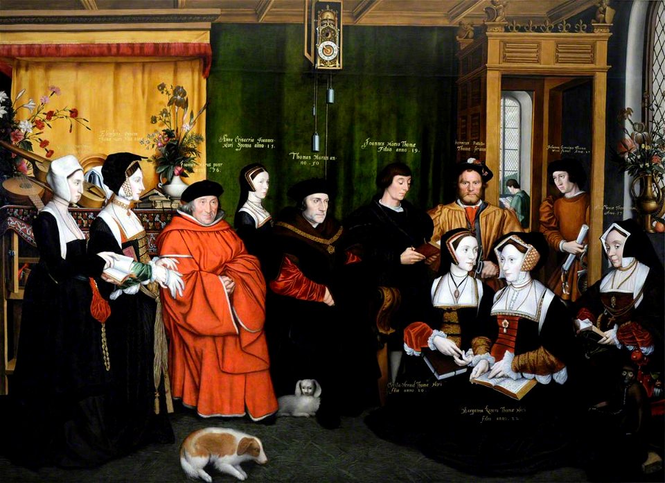 Rowland Lockey (c.1565-1616) - Sir Thomas More and His Family (after Hans Holbein the younger) - 960059 - National Trust