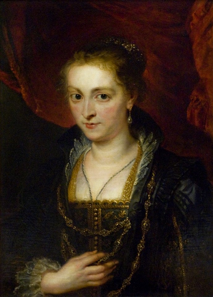 Rubens - portrait en buste d'une dame