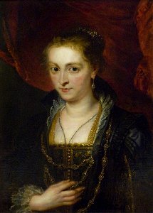 Rubens - portrait en buste d'une dame