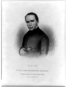 Rt. Rev. John Nepomucene Neumann, half-length portrait, facing left LCCN96508709