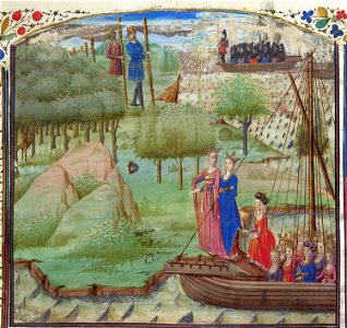 Royal 19 C IX f008-daughters of Diodicias